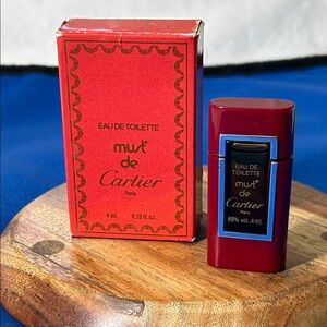 🖤NIB🔺MINI Cartier Must de Cartier Woman’s EDT
